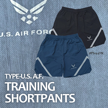 米軍タイプ AIR FORCE トレーニング ショーツ