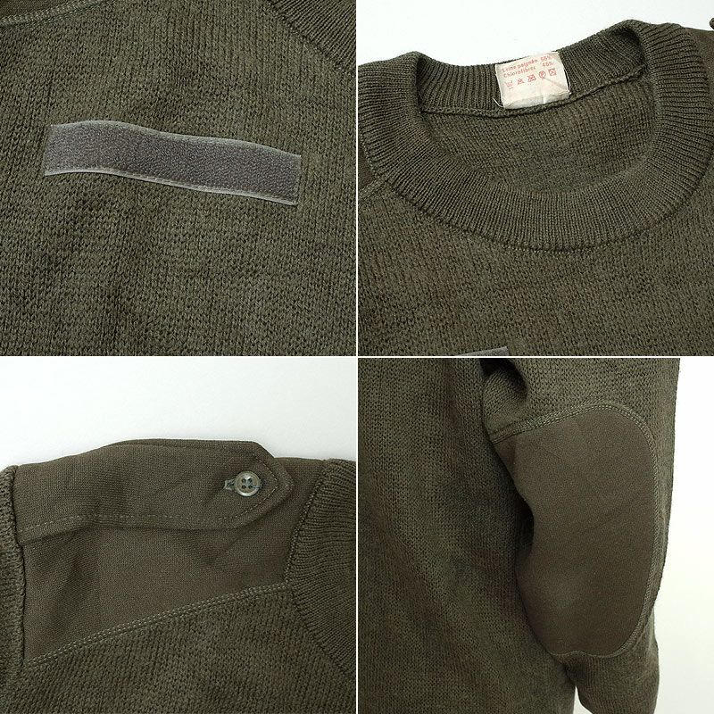 フランス軍 コマンドセーター オリーブ USED | ミリタリー