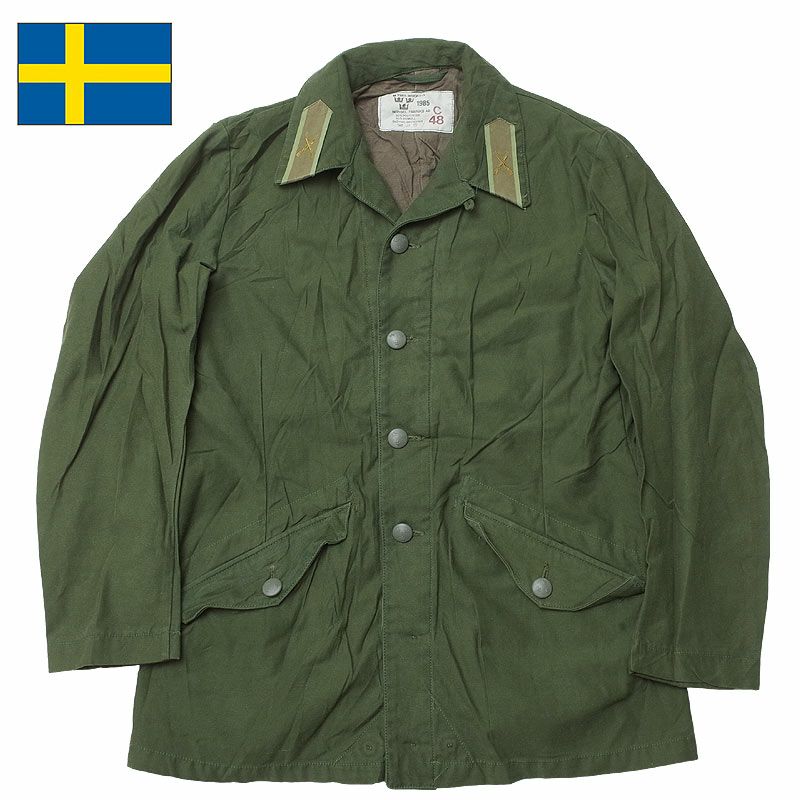 スウェーデン軍 M-59 ジャケット USED M59 ミリタリージャケット メンズ ブルゾン コンバットジャケット フィールドジャケット