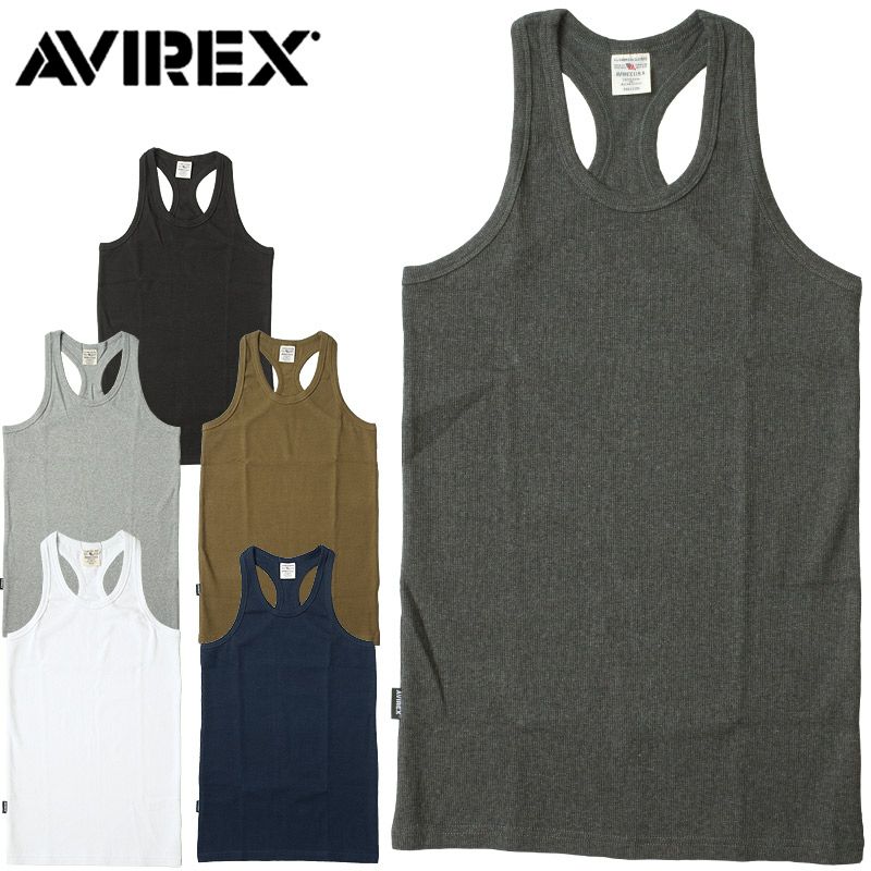 AVIREX アビレックス #7835937001[7830937003](6143503) デイリーシリーズ リブタンクトップ