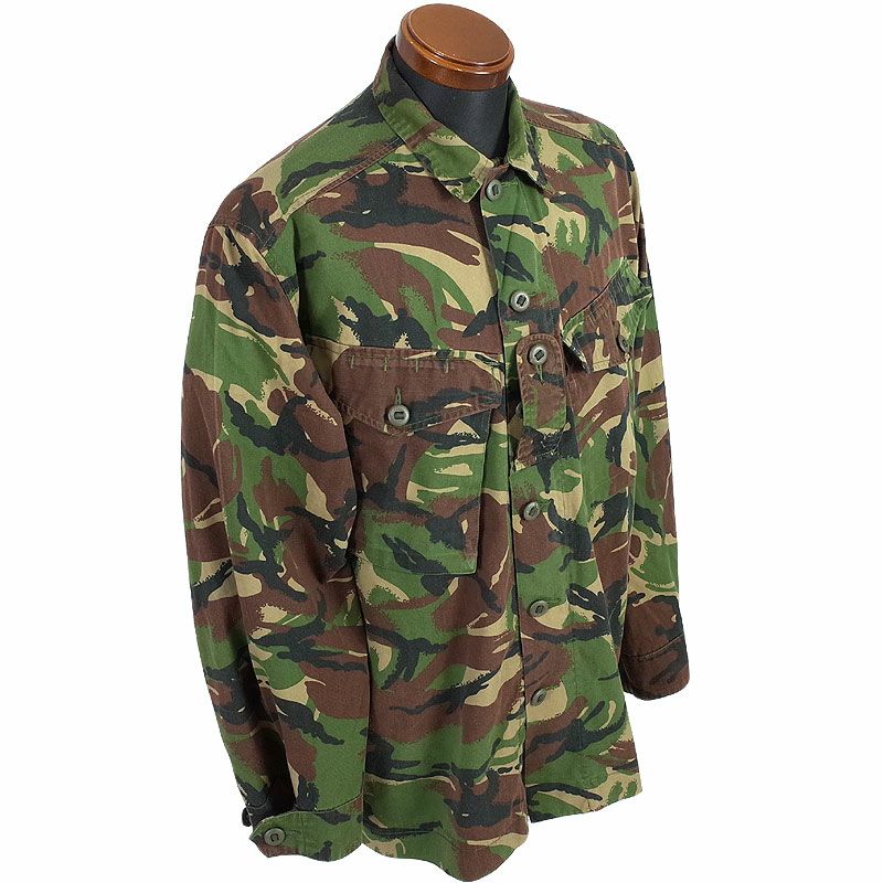 博物館級?　1930年代　イギリス軍　ビルマ戦争　コンバットジャケット MILITARY 実物 USED イギリス軍 MVP COMBAT ジャケット DPMカモ