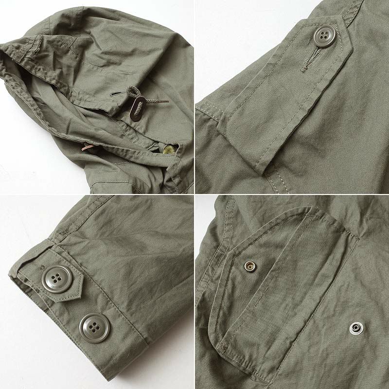 15%OFF！□HOUSTON ヒューストン #5409M M-51 パーカー ライナー付 OD