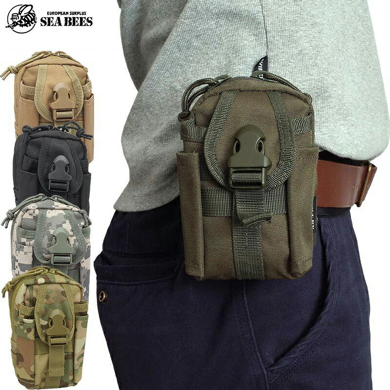 3 Molleシステム対応 スモールポーチ Bp061ynb 73 モール式 ウエストポーチ ウエストバッグ ベルトポーチ バッグアクセサリー 小型 ミリタリーポーチ ミリタリー装備品 サバゲー サバイバルゲーム ミリタリーショップ シービーズ
