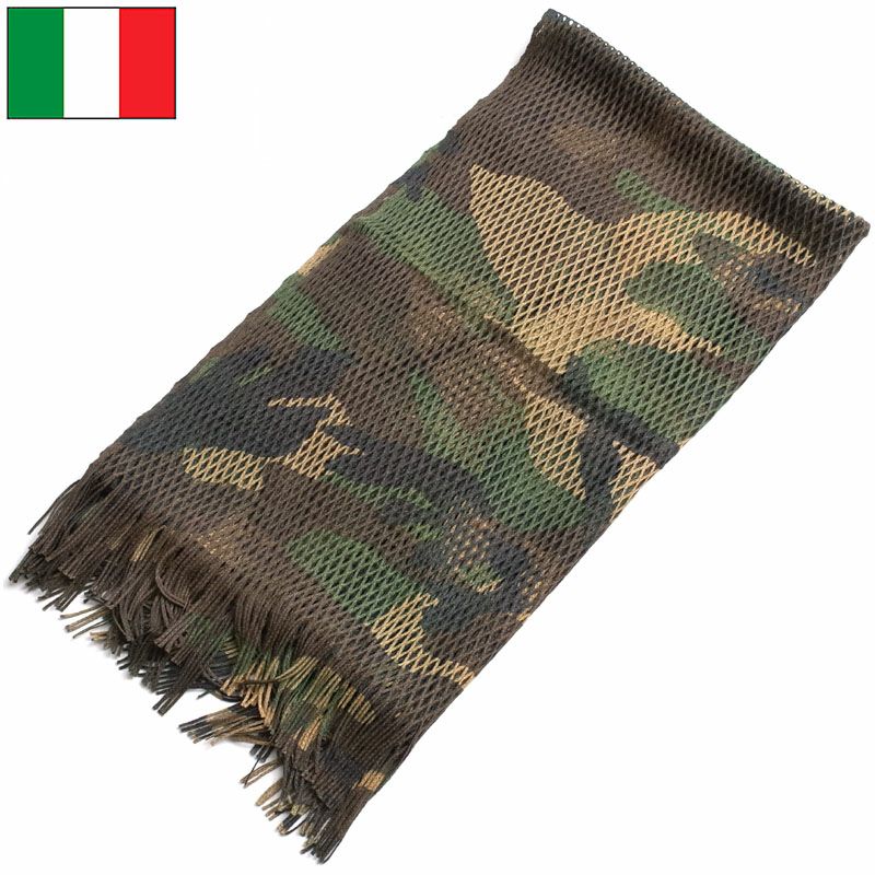 イタリア軍 メッシュ スカーフ デッドストック EM027NN