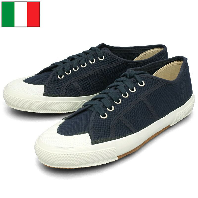 【新品】イタリア軍 スニーカー 40 デッドストック イタリア軍 ミリタリー セーラーシューズ タイプA サイズ40～45 デッド