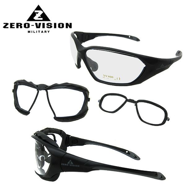 ZERO VISION ゼロビジョン ZV-500 2WAYタクティカルゴーグル 5レンズサングラス 眼鏡対応プレスクリプション付メガネ アイウェア  偏光レンズ アウトドアレジャー ハードケース付 サバゲー サバイバルゲーム 装飾品アクセサリー | ミリタリーショップ シービーズ