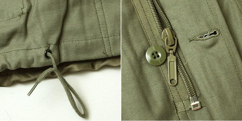 ドイツ軍タイプ ライナー付き フィールドパーカー 新品 OD