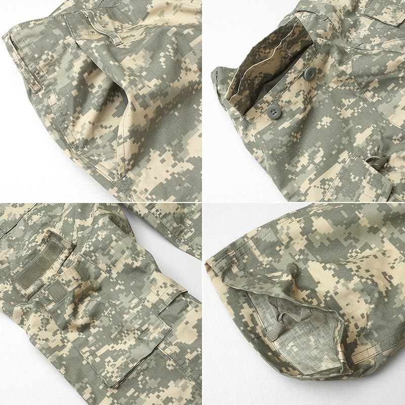 米軍タイプ ACUパンツ コンバットパンツ #PB020YN カーゴパンツ