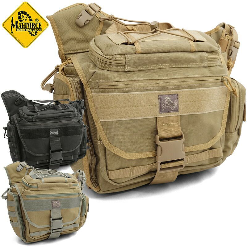 MAGFORCE マグフォース #MF-0439 Fatboy2 Shoulderpack ショルダーバッグ MF0439ファットボーイ2ショルダーパック  カメラバッグ A4サイズ ノートPC MOLLE方式対応 多機能ナイロン撥水加工 サバゲー アウトドアレジャー男女兼用 | ミリタリーショップ  シービーズ