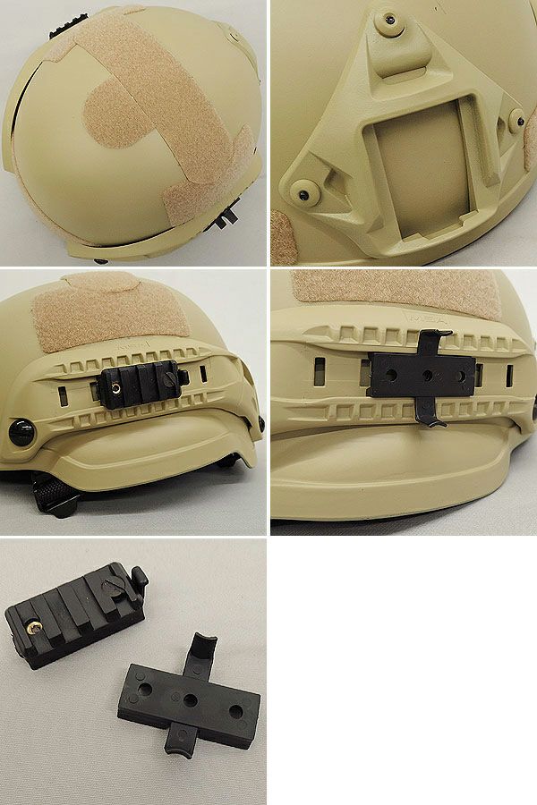 米軍タイプ MICH 2002 FASTヘルメット HM028NNGIミッチ サバゲー装備 ...