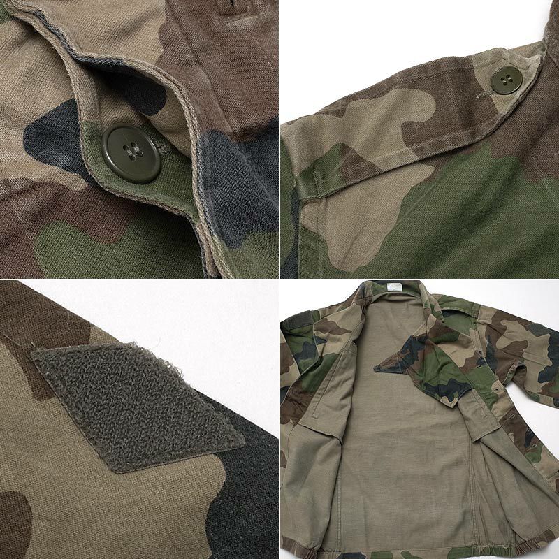 フランス軍 F2 ジャケット CCEカモフラージュ USED JJ004UN