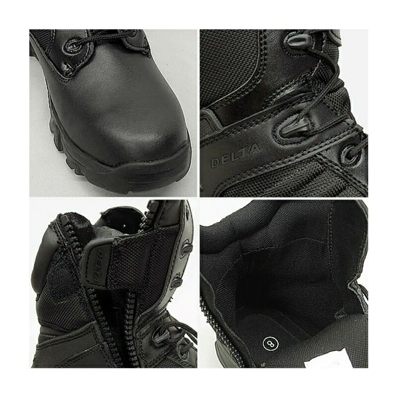 BLACK TAC ブラックタック デルタ サイドジッパー タクティカルブーツ