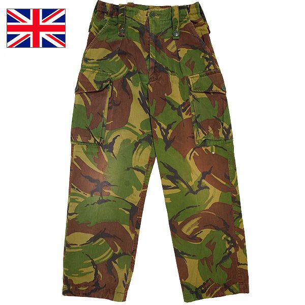 イギリス軍 DPMカモパンツ TROUSER COMBAT TEMPERATE USED 迷彩 カーゴ