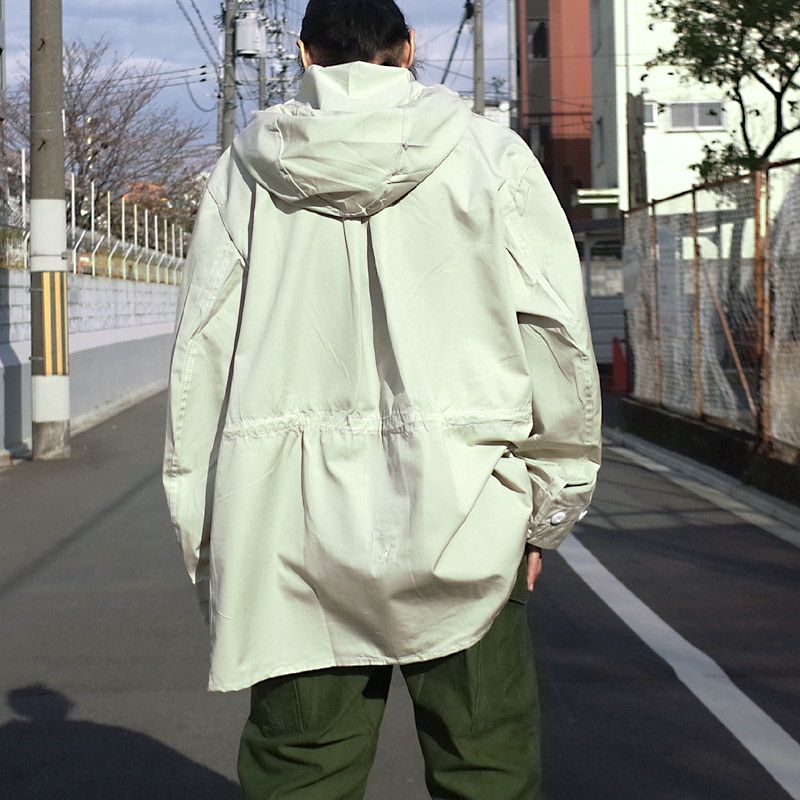 スノーカモパーカー　m62 スウェーデン軍 スウェーデン軍 M-62 コットン スノーカモパーカー ミリタリー