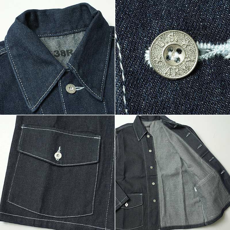 10%OFF！□米軍タイプ WW2 デニムワークジャケット JJ140YNメンズ 第二