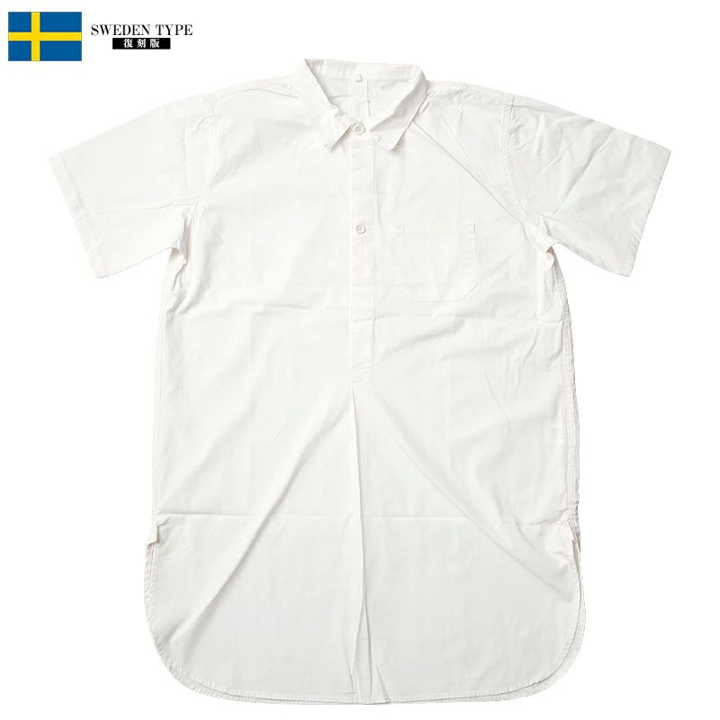 【美品】 オーストラリア軍 スリーピングシャツ 白 グランパ ホワイト M 美品】 オーストラリア軍 スリーピングシャツ 白 グランパ
