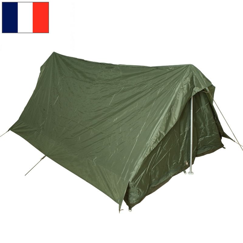 フランス軍 テントセット オリーブ 2人用 デッドストック EE553NN フランス軍 テントセット オリーブ 2人用 デッドストック