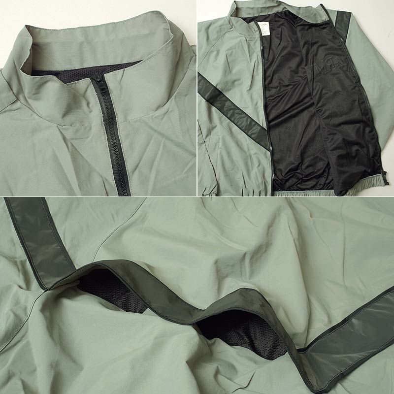 US Army ipfu ナイロンジャケットS-R ライトブルー USA製/実物/米軍/US ARMY/IPFU/ナイロン/トレーニング