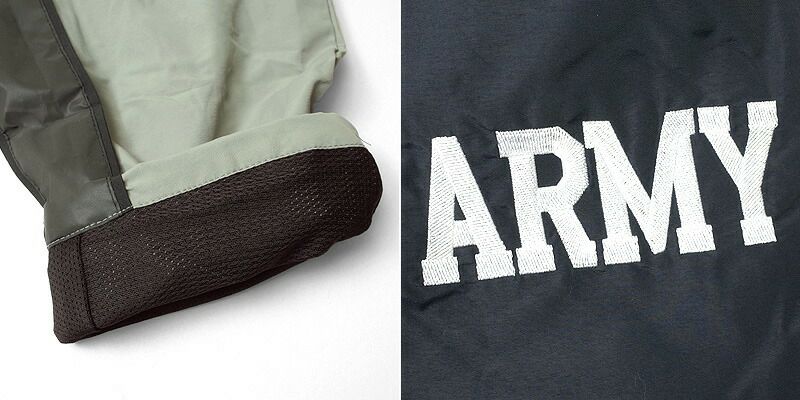 セット / 米軍 IPFU 長袖シャツ M + トレーニングパンツ M/R 実物 USED 米軍 IPFU ARMY トレーニング ロングスリーブ Tシャツ