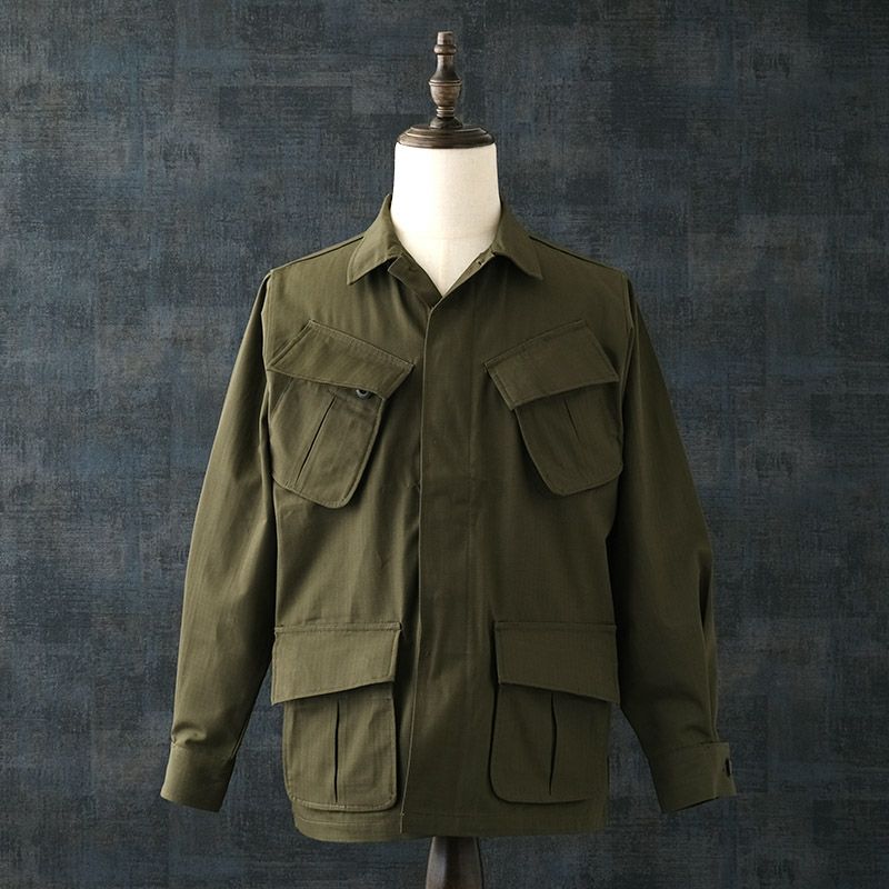 70年代 米軍実物 U.S.ARMY ジャングルファティーグジャケット 