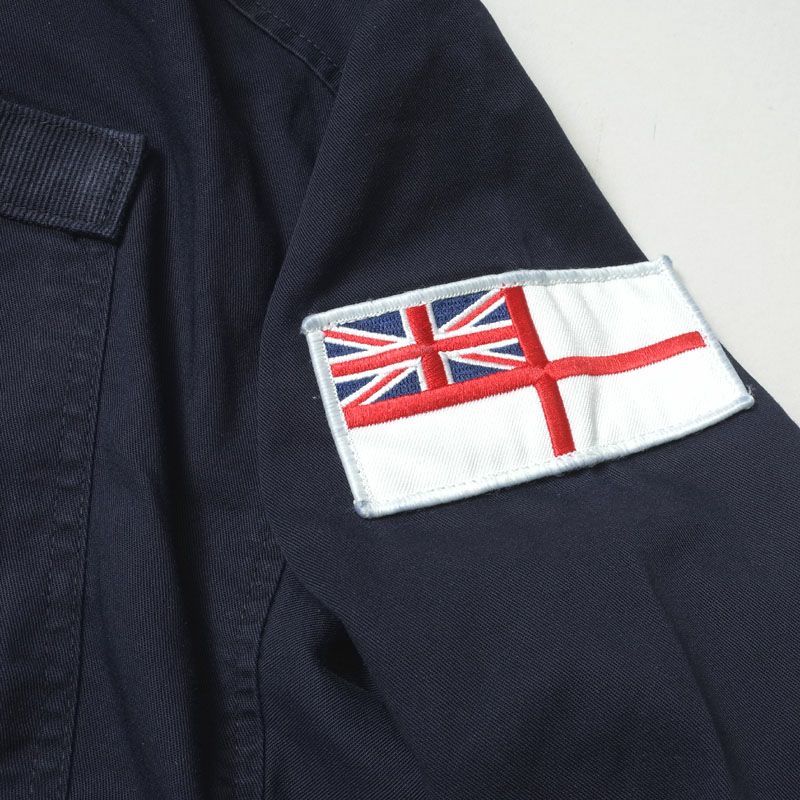 イギリス軍 Royal Navy コンバットジャケット ネイビー USED メンズ ロイヤルネイビー ミリタリージャケット 実物軍放出品 ヴィンテージ  | ミリタリーショップ シービーズ