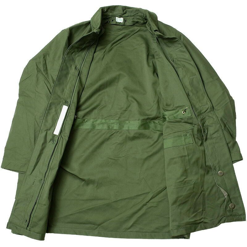 スウェーデン軍 M59コート ライナー付き オリーブ デッドストック 