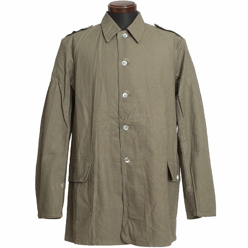 Stone  ジャケット　ミリタリー　グレー　M STONE ISLAND 4100039 リネン ジャケット