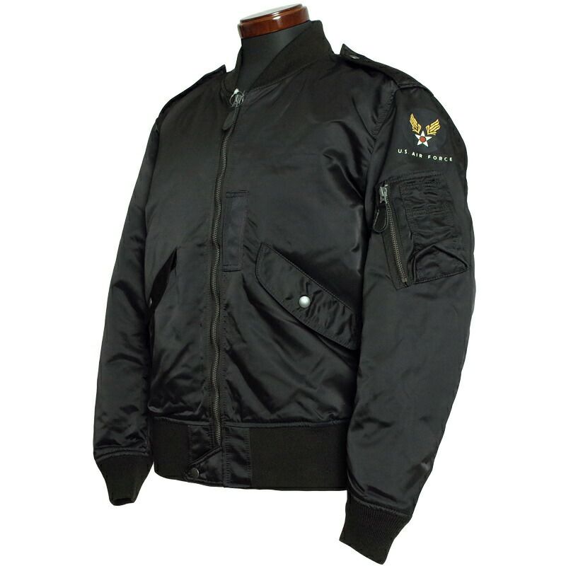 20%OFF！□HOUSTON #5L-2X L-2 フライトジャケット L2 ブルゾン メンズ