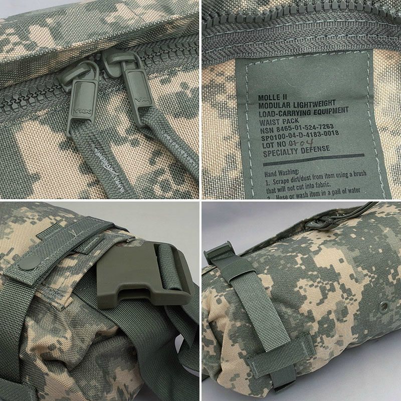 米軍 MOLLE 2 ウエストバッグ UCP デッドストック BS178NN アメリカ軍