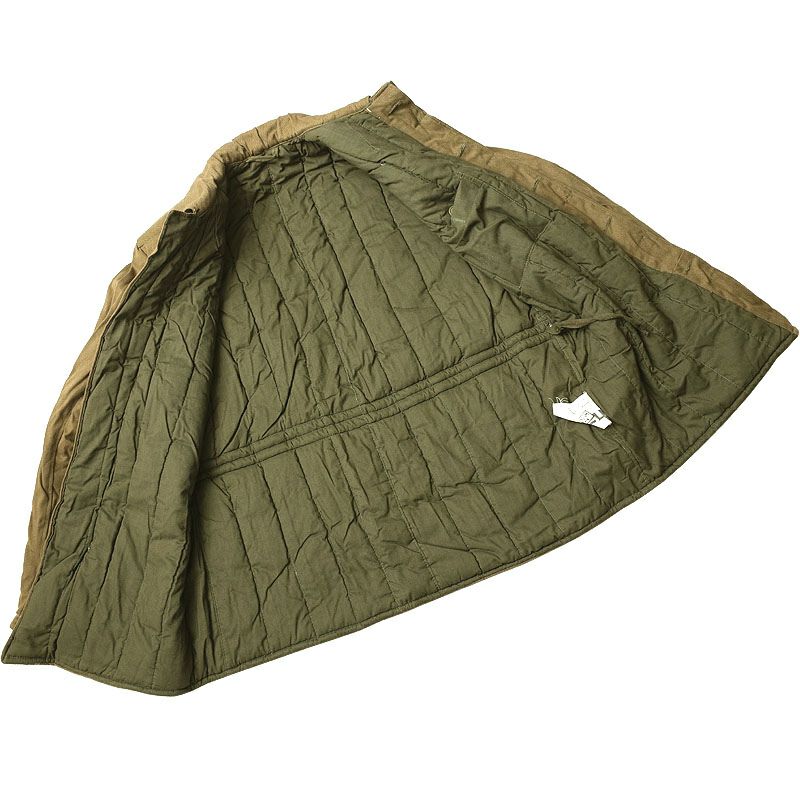ソ連軍 実物 兵用シネリ ウール 防寒着 コート 48-4 MILITARY 実物 新品 デッドストック ルーマニア軍 メルトン