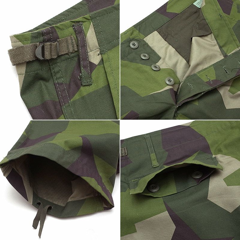 スウェーデン軍BDU（Battle Dress Uniform） M90グリーンカモ