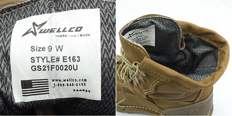 米軍 WELLCO社製 U.S.M.C. RAT ブーツ #E163 デッドストック アメリカ 