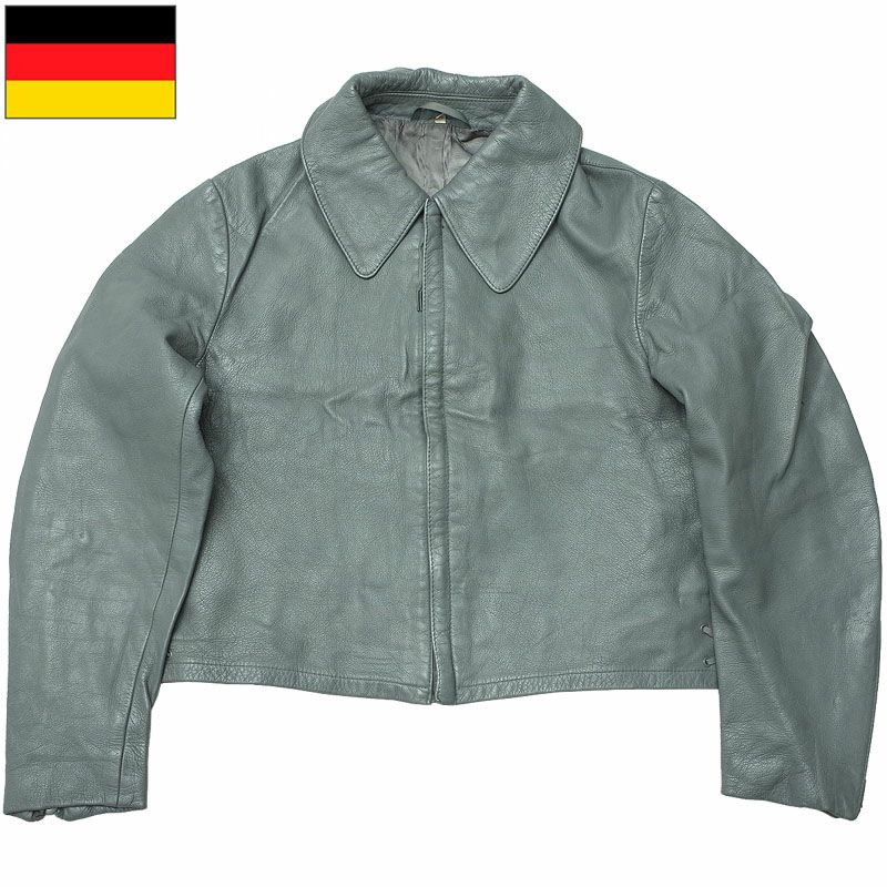 ドイツ軍 サブマリン レザージャケット グレー USED JJ284UN 実物