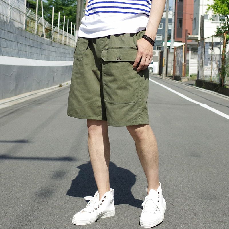 イギリス軍タイプ ジャングルトラウザーショートパンツ PP281YN