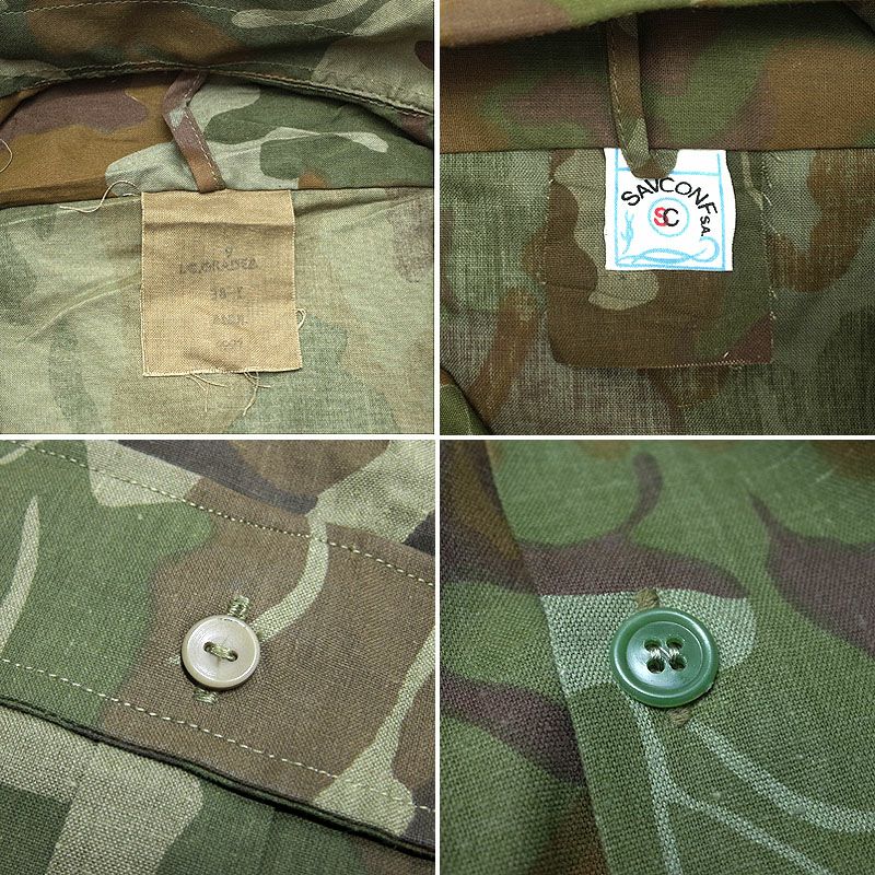 ルーマニア軍 フィールドシャツ 長袖 M90リーフカモ デッドストック