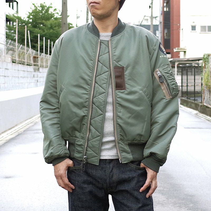 超美品 バズリクソンズ JACKETFLYING,LIGHT L-2 40-