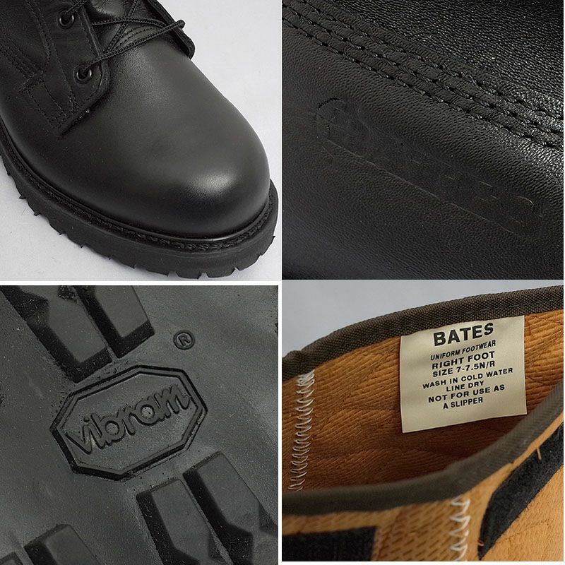 米軍 GORE-TEX レザーコンバットブーツ ブラック BATES 11460