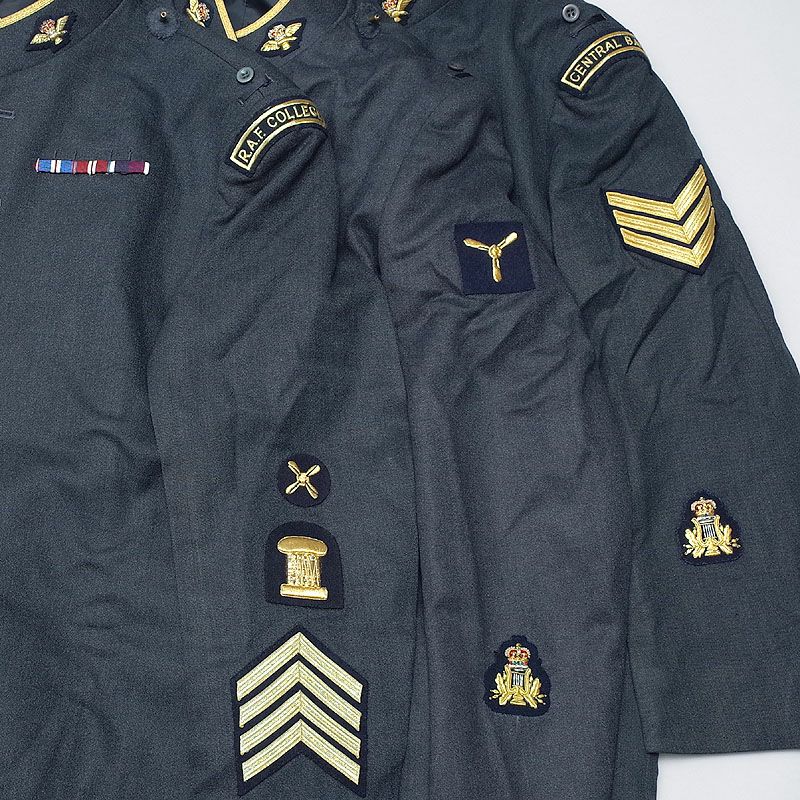 イギリス軍 RAF ミュージックサービス ジャケット ブルー メンズ