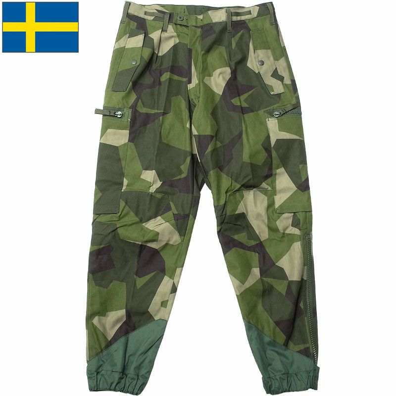 スウェーデン軍 M90 フィールドパンツ スプリンターカモ デッド 