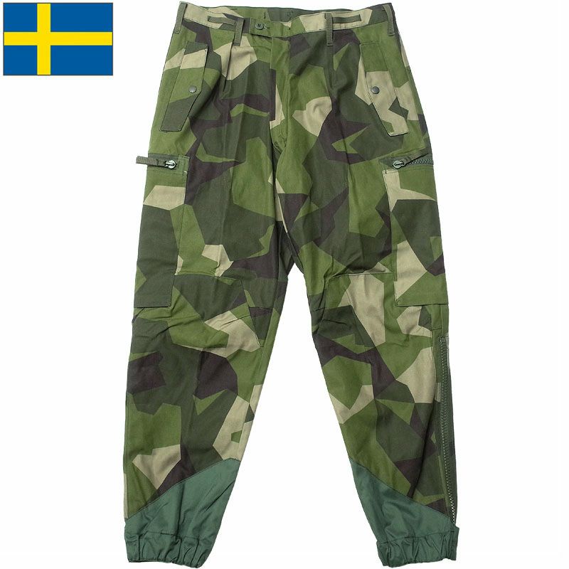 ✨実物✨スウェーデン軍☆スプリンターカモ☆BDU☆M90☆迷彩 