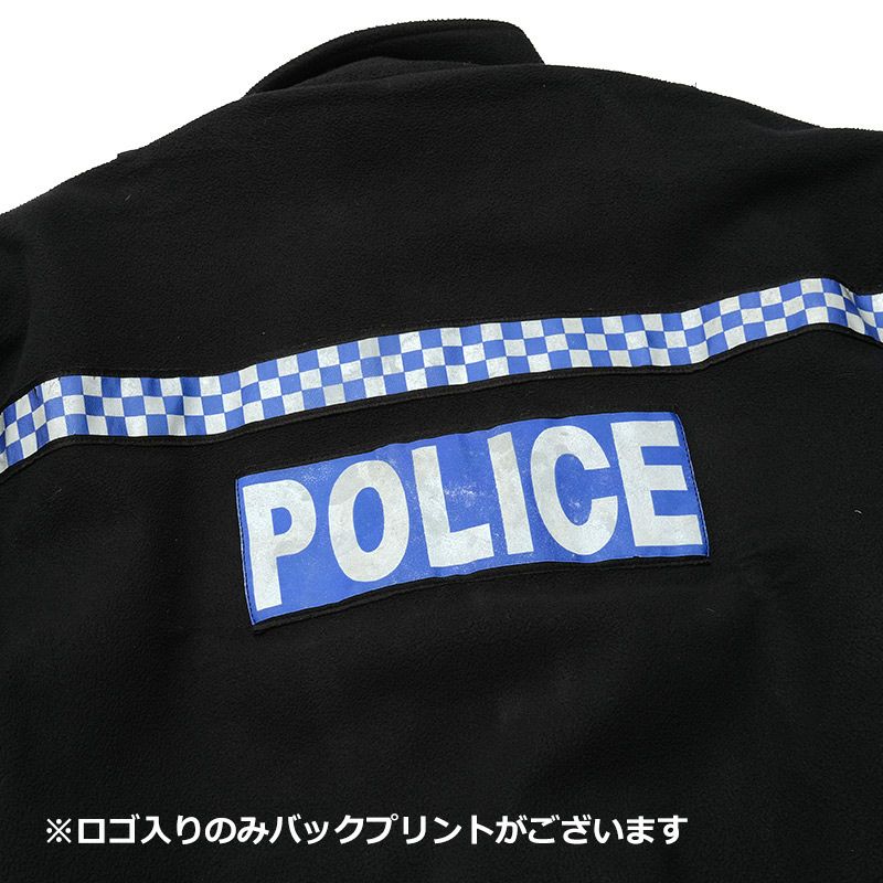 イギリス ポリス フリースジャケット ブラック USED JJ307UN英国 警察