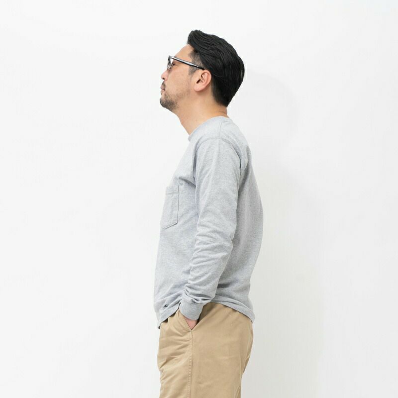 Goodwear x ANK CLASIC NECK LSLV OX POCKET TEE #GDW-ANK-221002 