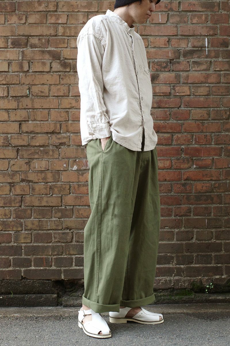 1920s フランス軍　ビンテージ　ボージョンジャケット　リネン　スペシャル 1920s フランス軍 ビンテージ ボージョンジャケット リネン