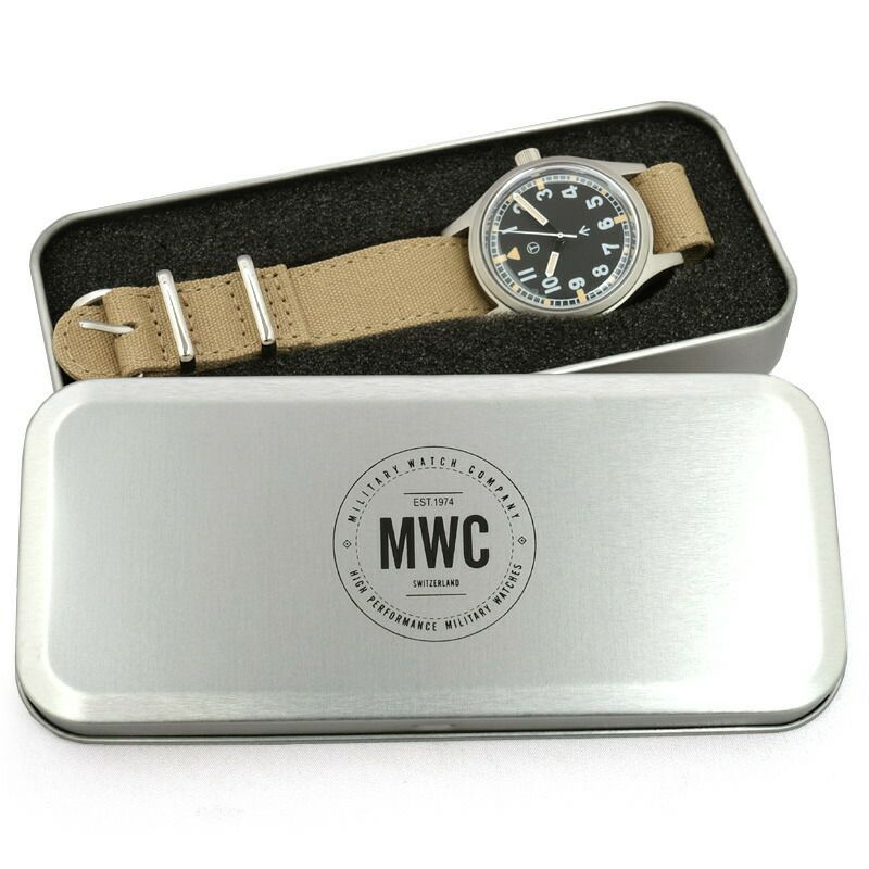 MWC ミリタリーウォッチカンパニー UK/W10S/LC 1940年代～1960年代モデル 24石オートマティック サービスウォッチ 腕時計  リストウォッチ NATOストラップ 男性 女性 メンズ レディース ユニセックス | ミリタリーショップ シービーズ