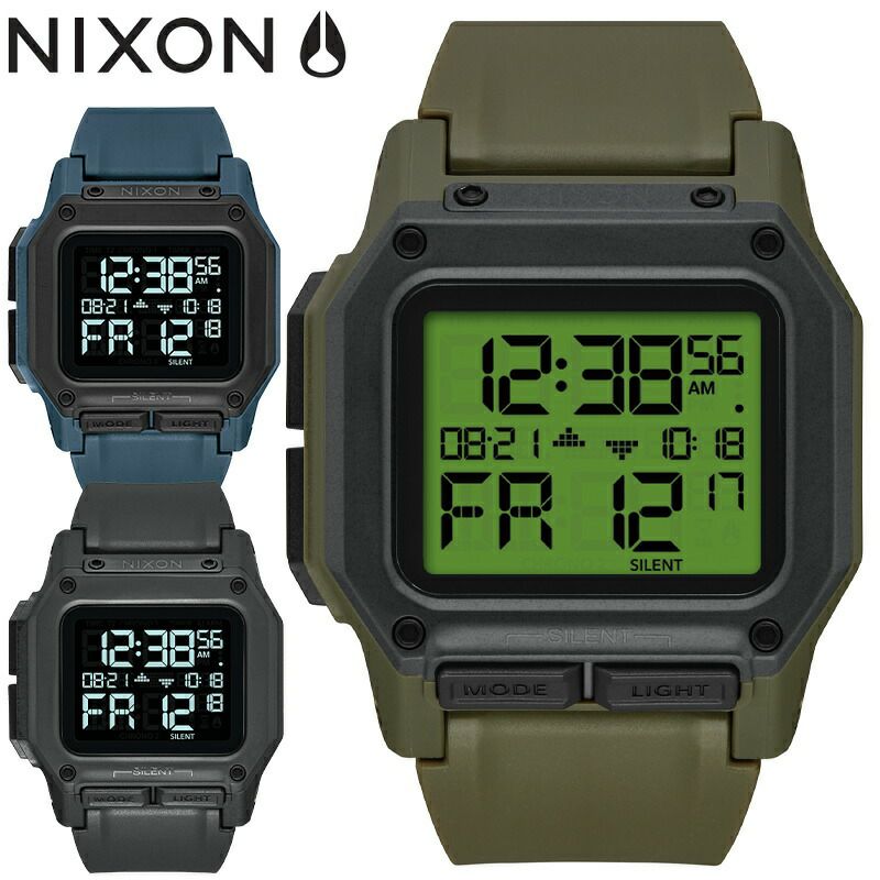 NIXON ニクソン #A1180 Regulus レグルス デジタルウォッチデジタル