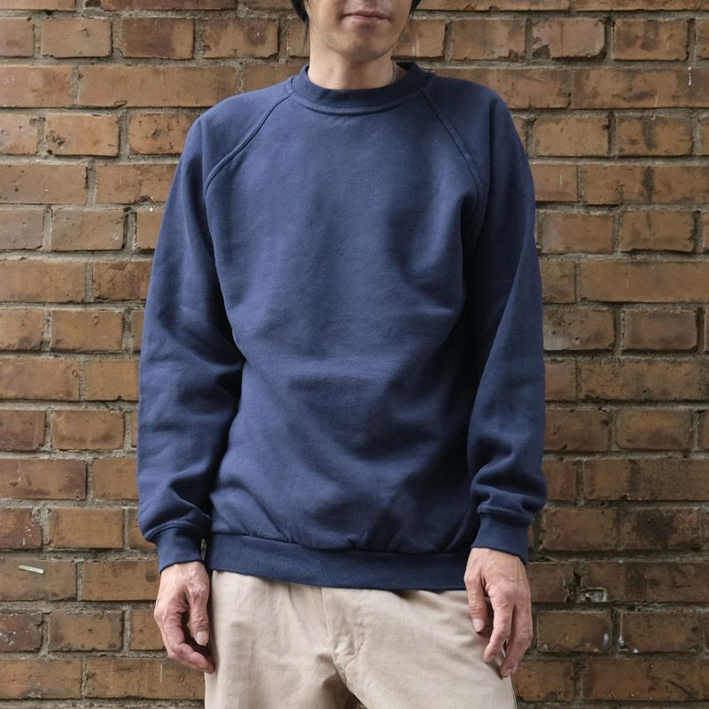 フランス軍 ミリタリースクール ラグラン スウェット SWITCHER ブルー