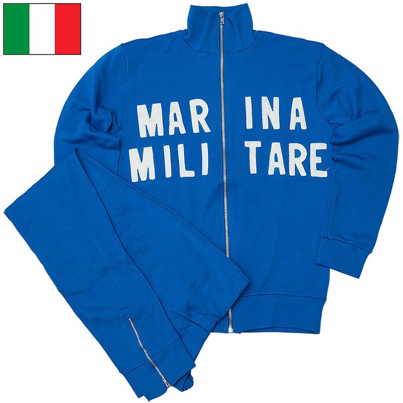 イタリア軍 トレーニング ジムスーツ 上下セット MARINA MILITARE ...