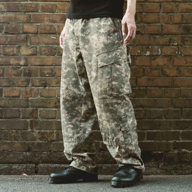 米軍 ACU コンバットカーゴパンツ UCP 軍パン アメリカ軍　実物　デジカモ MILITARY（ミリタリー） 実物 USED 米軍 ACU コンバットカーゴパンツ
