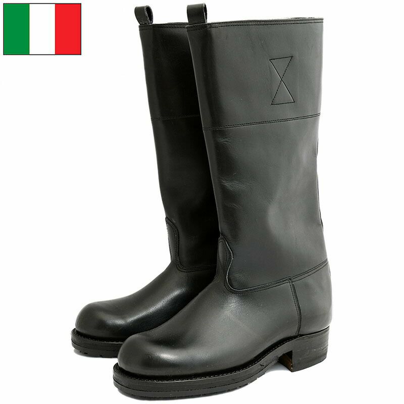 イタリア軍 MM ジャックブーツ ブラック デッドストック FB068NN