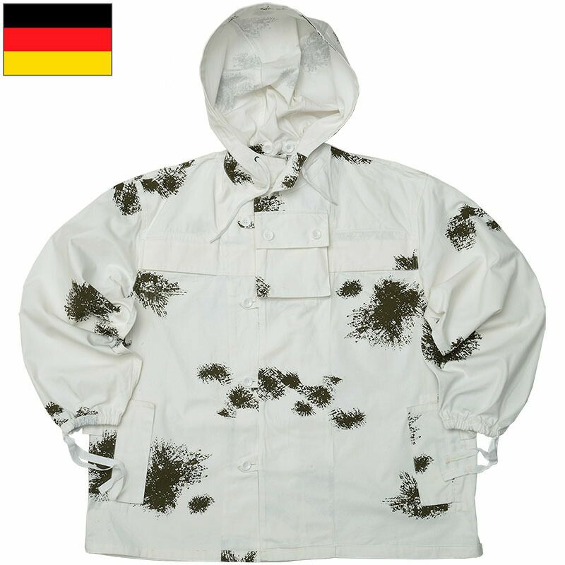【精密複製】WWⅡドイツ軍／冬季用迷彩ジャケット(リバーシブル)